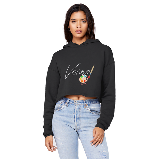 Aerial Van Go (USA) "Siggy" Unisex Crop Top Boyfriend Hoodie