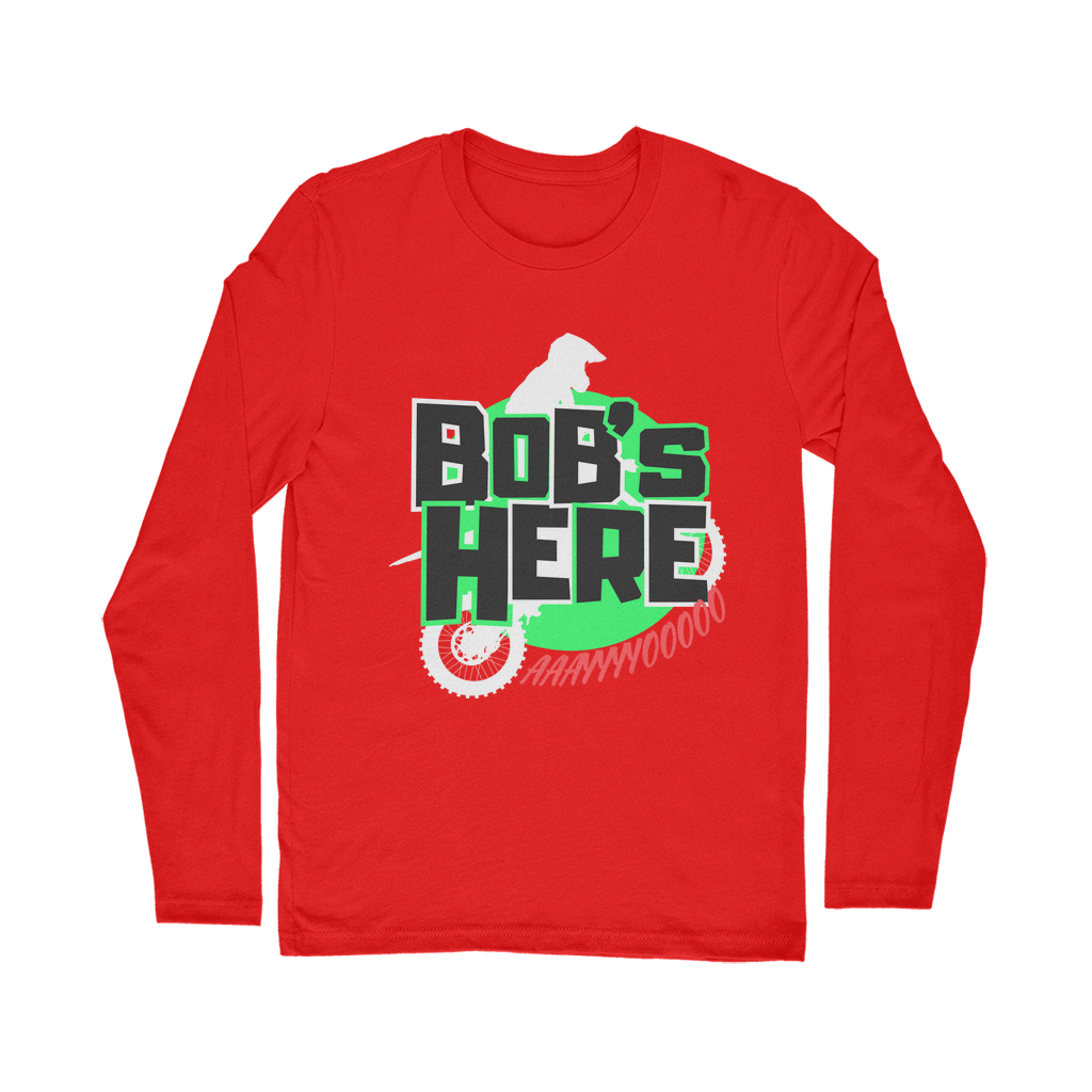 "Bob's Here" Bobby Flaco - USA Unisex Long Sleeve Tee