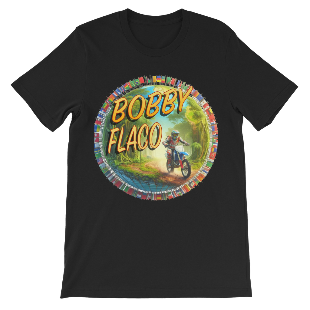"Bike the World" Bobby Flaco - USaA Youthwear Tee