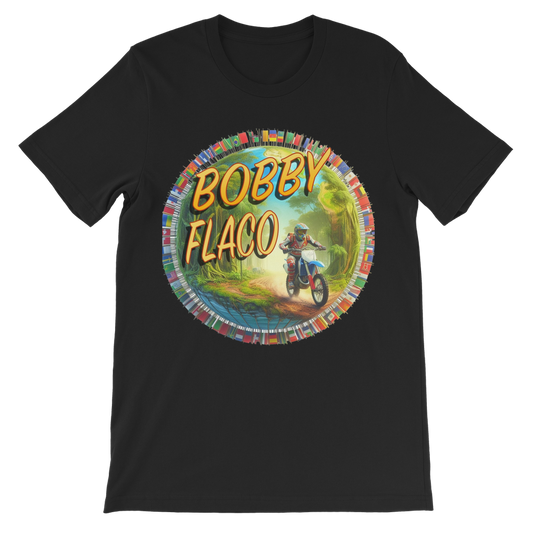 "Bike the World" Bobby Flaco - USaA Youthwear Tee