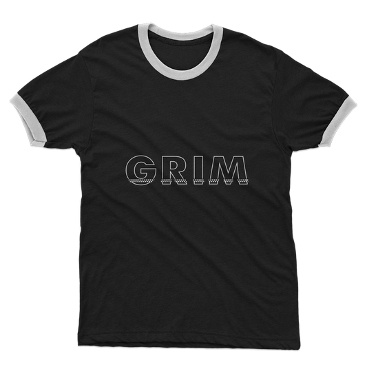 MR. Grim "Zipped Up" Ringer Tee