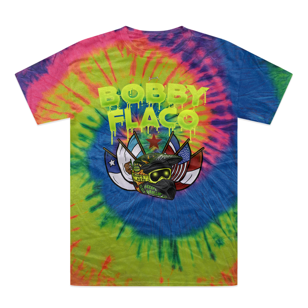 Bobby Flaco (USA) "World Tour" Tie-Dye T-Shirt