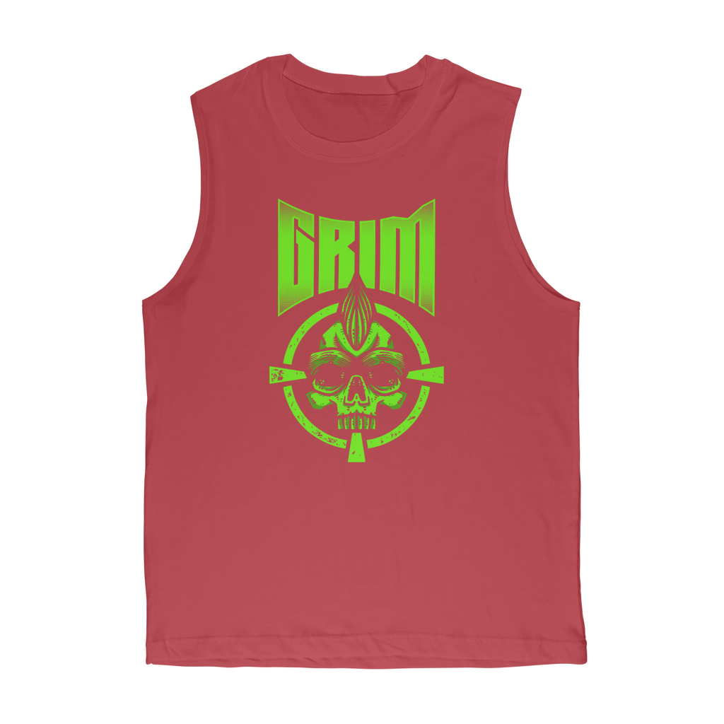 Mr. Grim "Target" Premium Adult Muscle TankTop