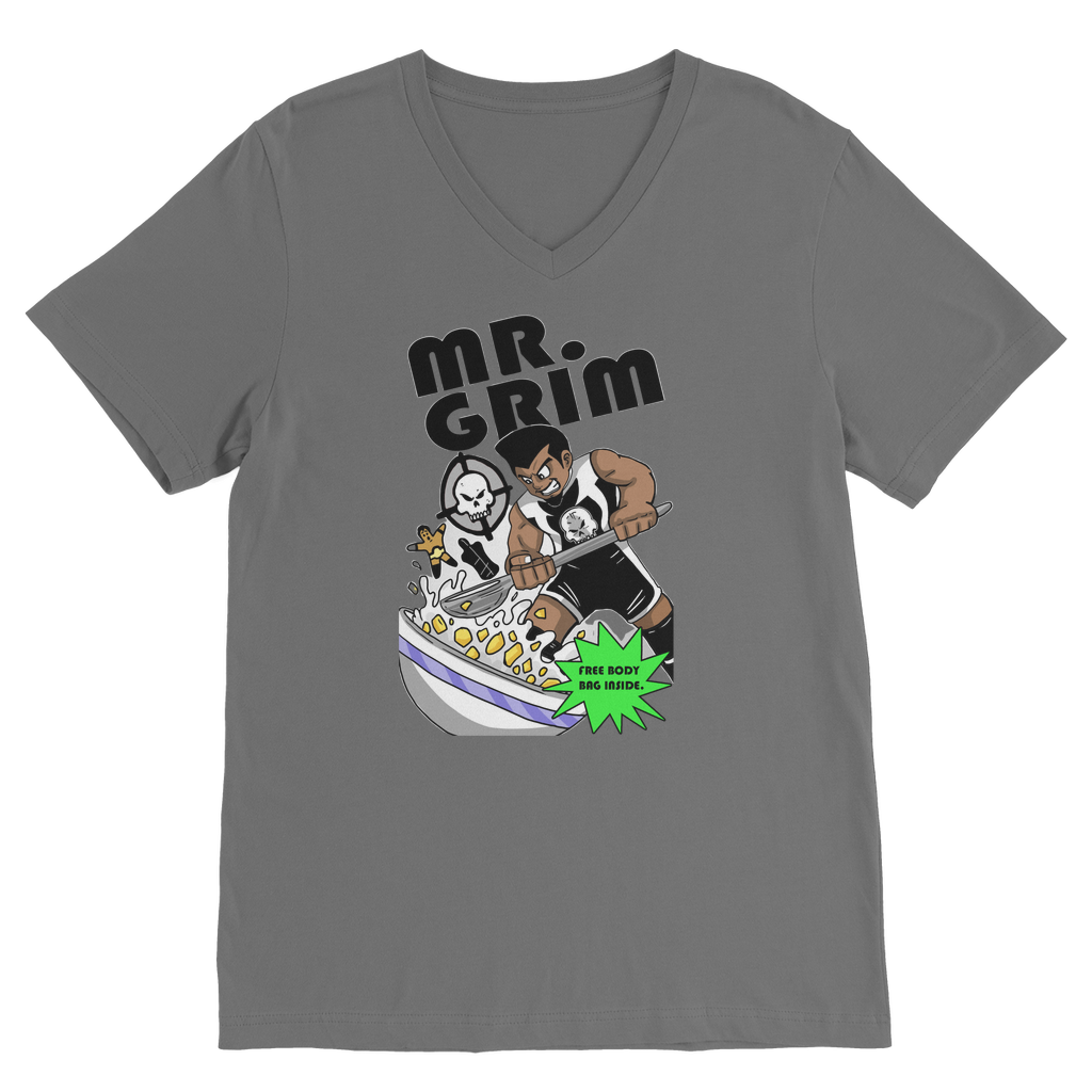 MR. Grim "Special Cereal" (USA) V Neck Tee