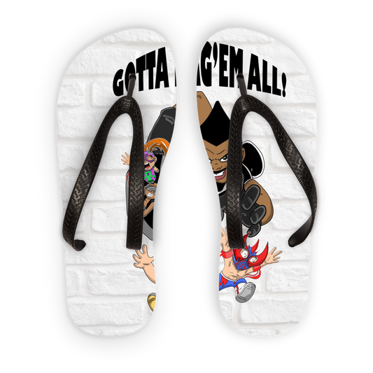 MR. Grim "Gotta Bag Em All" Youthwear Flip Flops