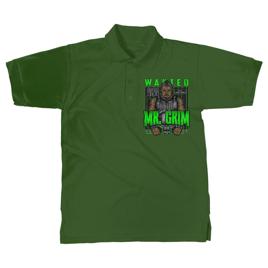 MR. Grim "Wanted" Women's Wear Polo Shirt
