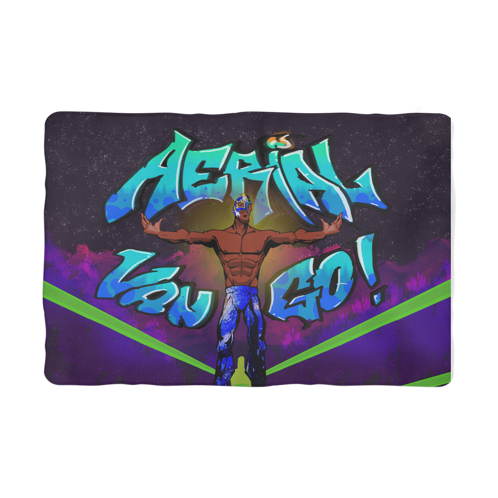 "Art Redeemer" - Aerial Van Go (USA)  Pet Blanket