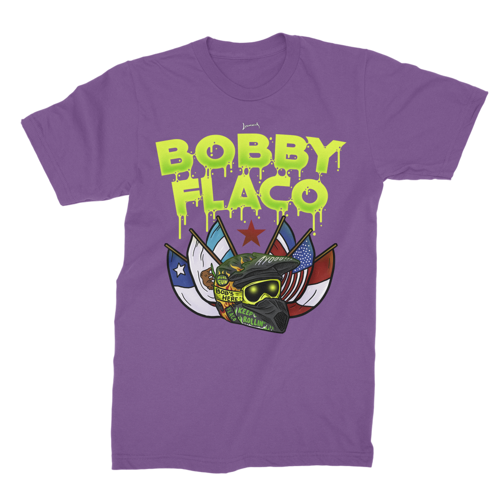 Bobby Flaco (USA) "World Tour" Premium Jersey Adult T-Shirt