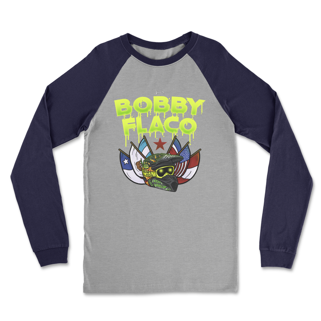 Bobby Flaco (USA) "World Tour" Classic Raglan Long Sleeve Shirt