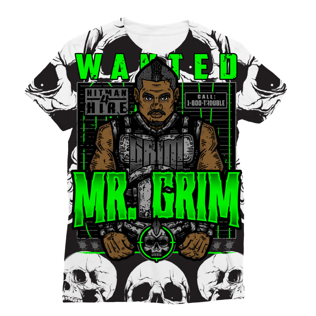 MR. Grim "Wanted" Women's Wear Tee