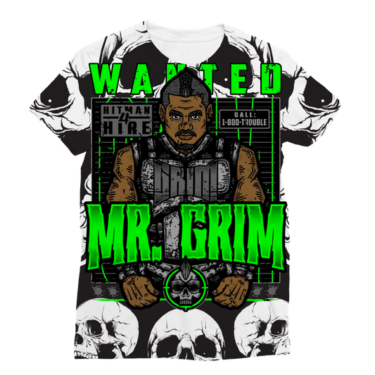 MR. Grim "Wanted" Women's Wear Tee