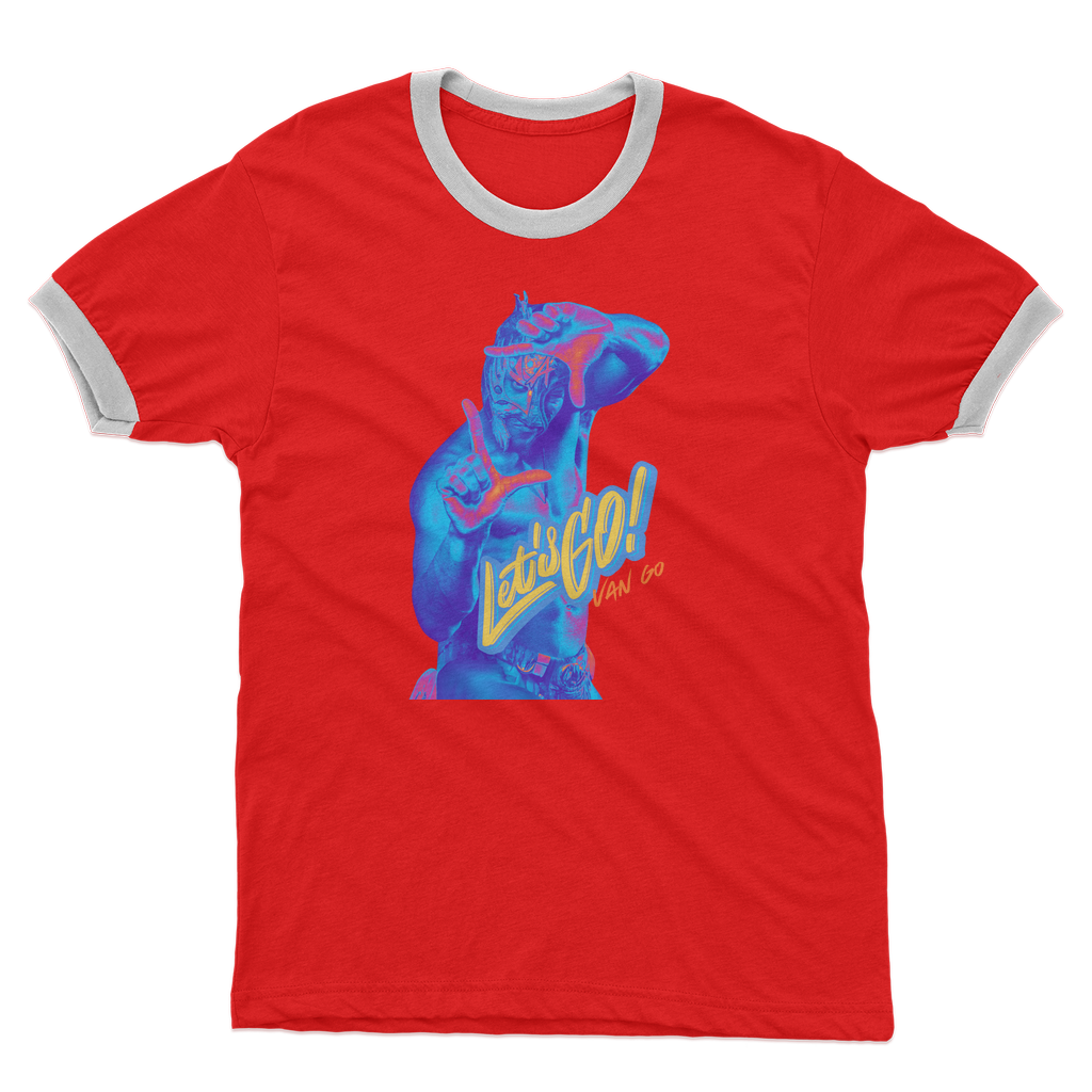 "Let's Go Van Go - Aerial Van Go Ringer Tee