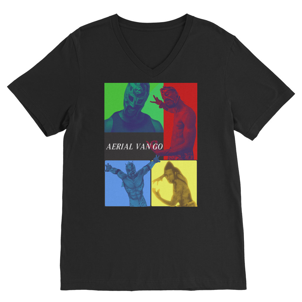 Aerial Van BEBOP Unisex V Neck Tee