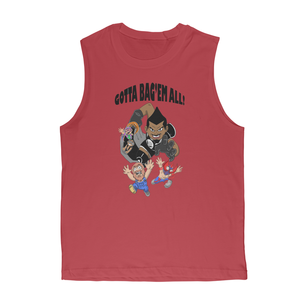 MR. Grim "Gotta Bag Em All" Premium Adult Muscle TankTop