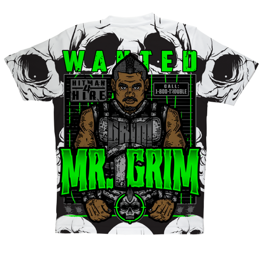 MR. Grim "Wanted" Unisex Activewear Tee