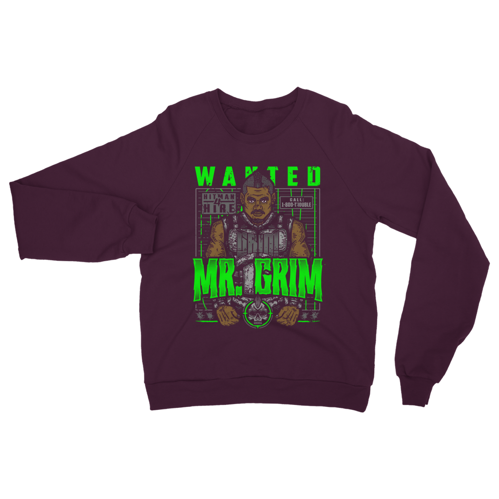 MR. Grim "Wanted" Unisex Sweatshirt