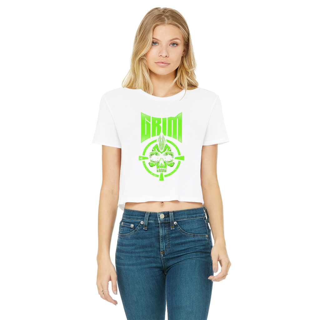 Mr. Grim "Target" Women's Wear Crop Top