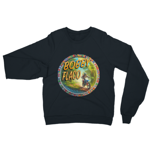 "Bike the World" Bobby Flaco - USaA Unisex Sweatshirt