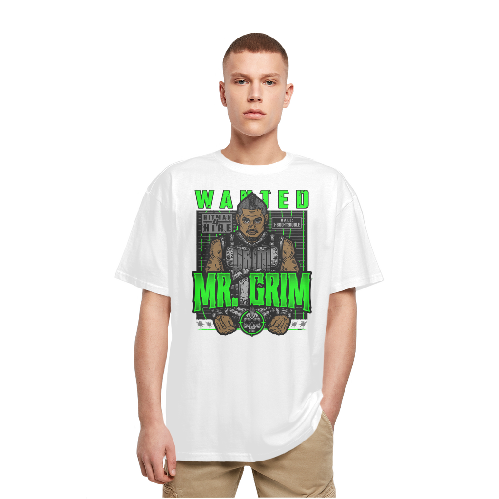 MR. Grim "Wanted" Heavy Oversized T-Shirt