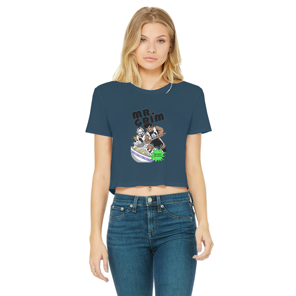 MR. Grim "Special Cereal" (USA) Women's Wear Crop Top