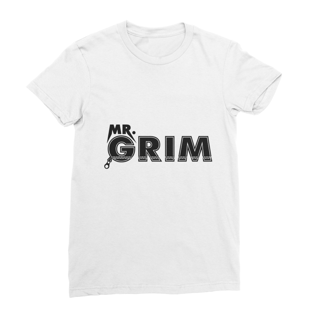 MR. Grim "Zipped Up" Premium Jersey Women's WearTee