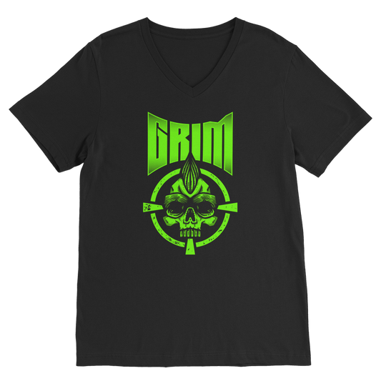 Mr. Grim "Target" Unisex V Neck Tee