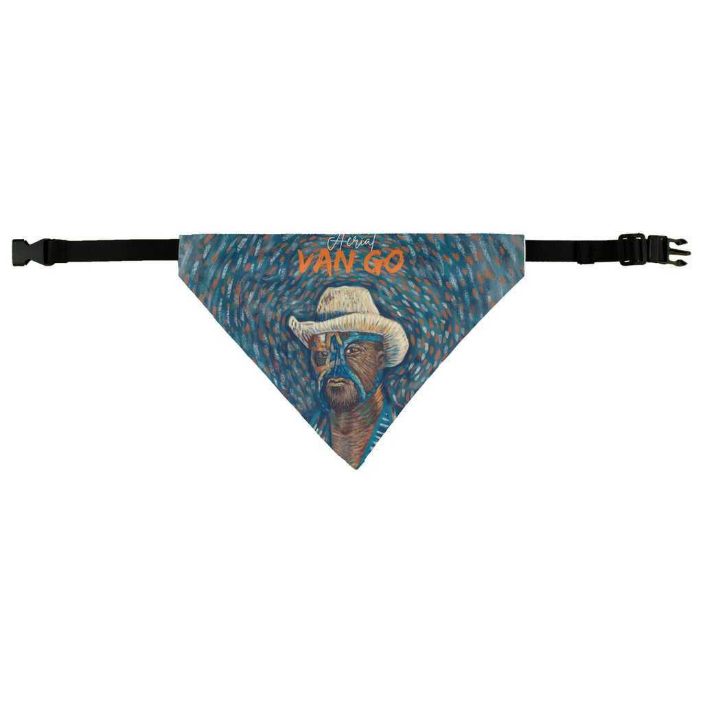 "Self Portrait" - Aerial Van Go (USA) Doggie/ Pet Bandana