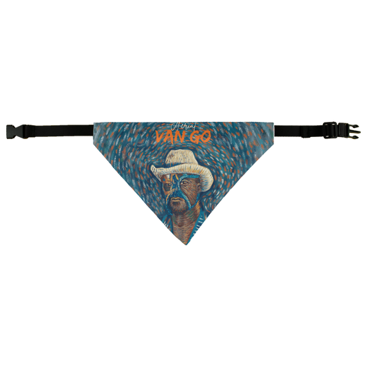 "Self Portrait" - Aerial Van Go (USA) Doggie/ Pet Bandana