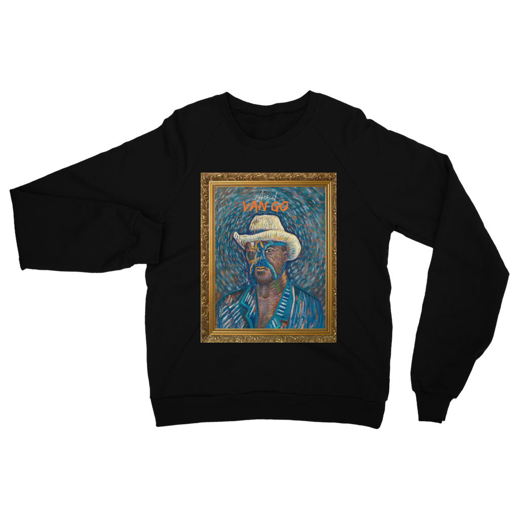 "Self Portrait" - Aerial Van Go (USA) Unisex Sweatshirt
