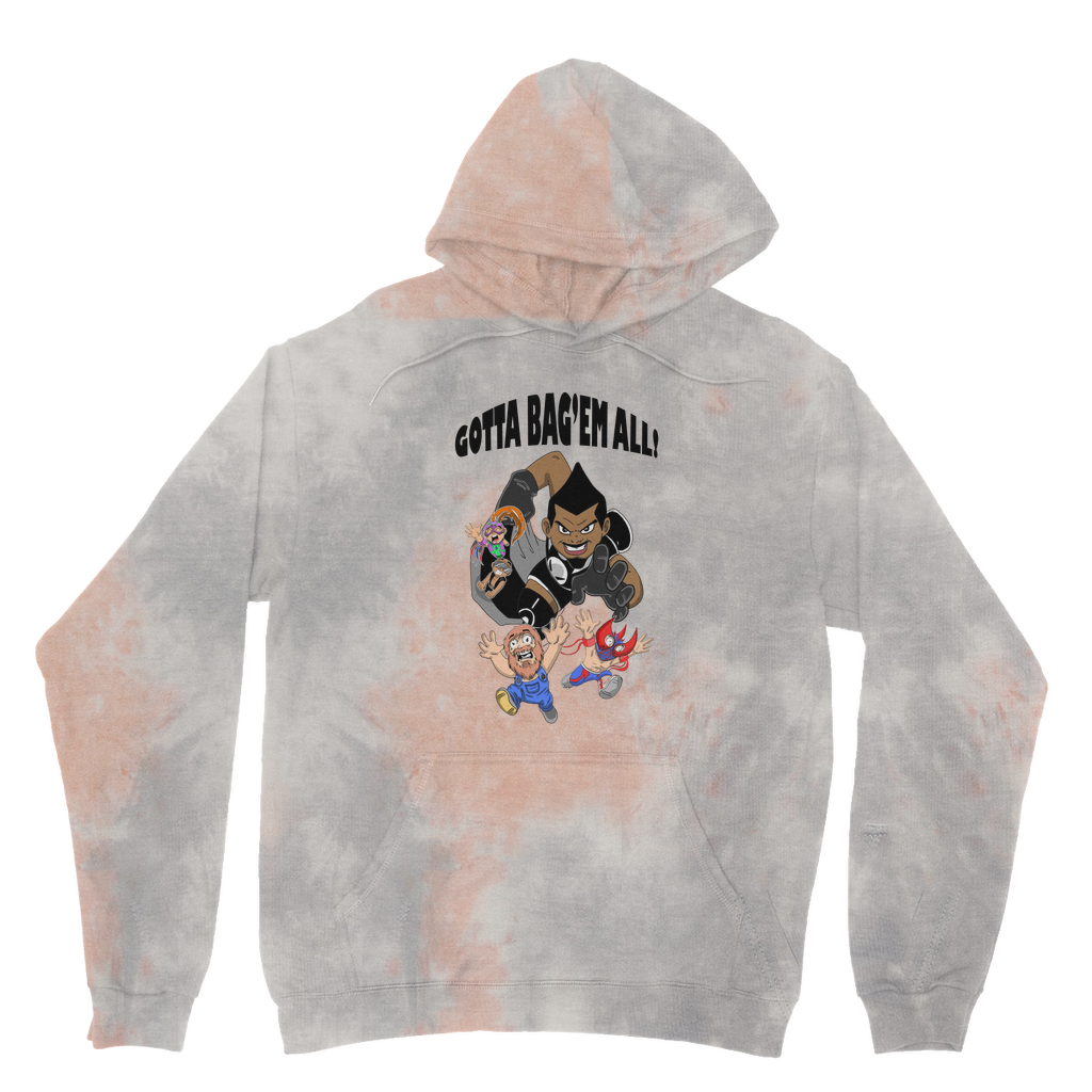 MR. Grim "Gotta Bag Em All" Tie Dye Hoodie