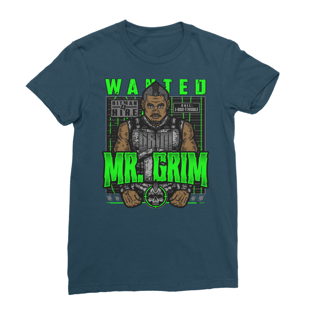 MR. Grim "Wanted" Women's Wear T-Shirt
