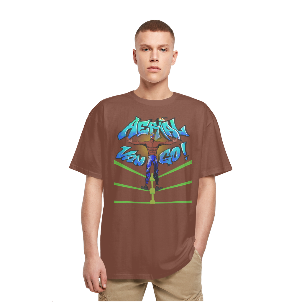 "Art Redeemer" - Aerial Van Go (USA) Heavy Oversized T-Shirt