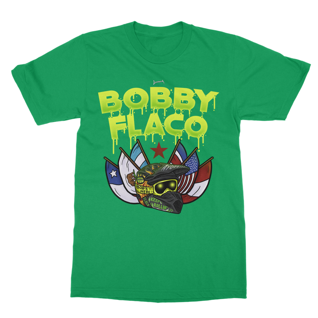 Bobby Flaco (USA) "World Tour" Unisex Heavy Cotton Tee