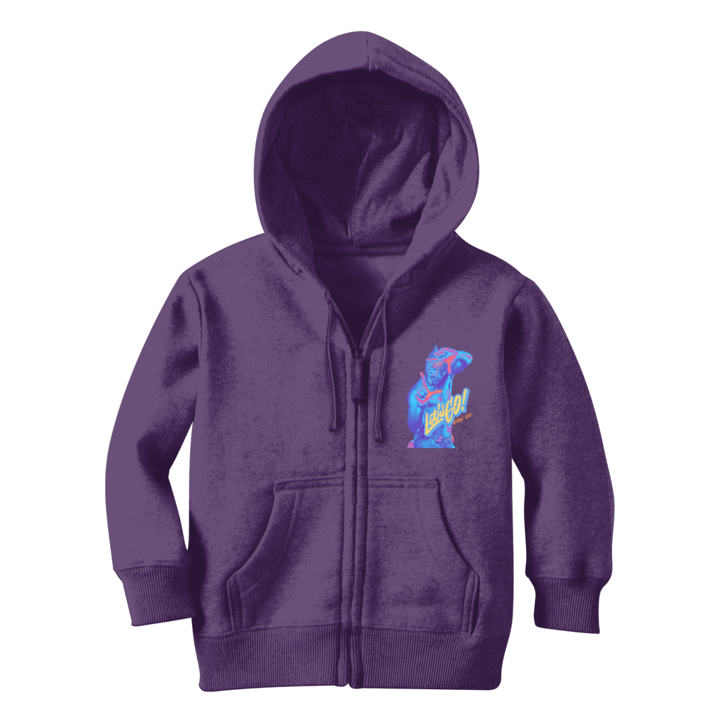 "Let's Go Van Go - Aerial Van Go Youthwear Zip Hoodie