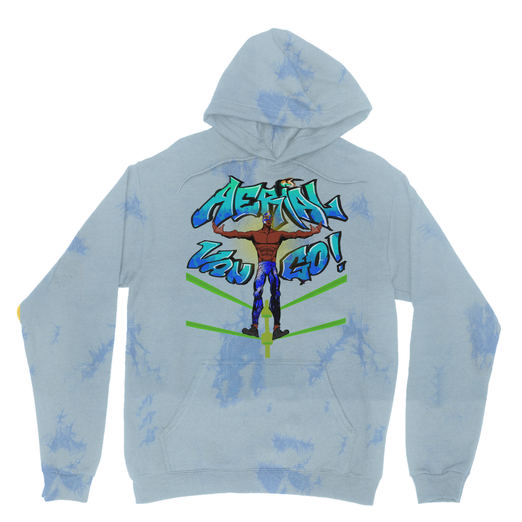 "Art Redeemer" - Aerial Van Go (USA) Tie Dye Hoodie