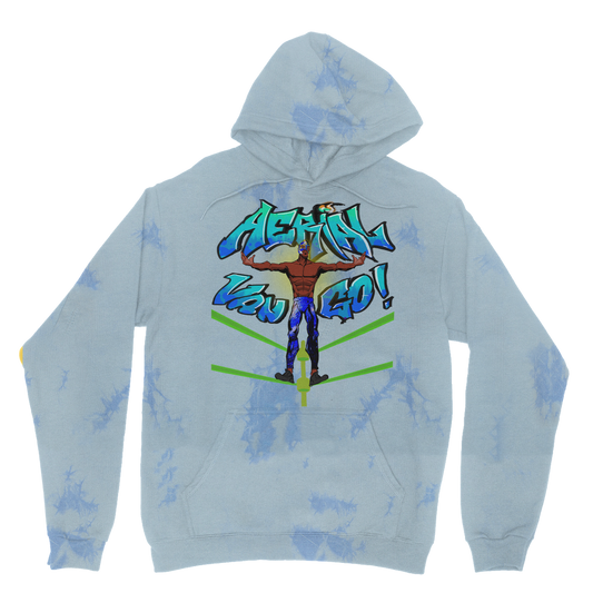 "Art Redeemer" - Aerial Van Go (USA) Tie Dye Hoodie