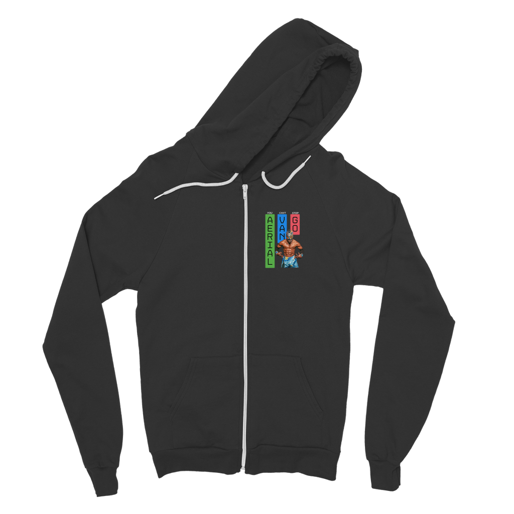 "Bars" -Aerial Van Go" Zip Hoodie