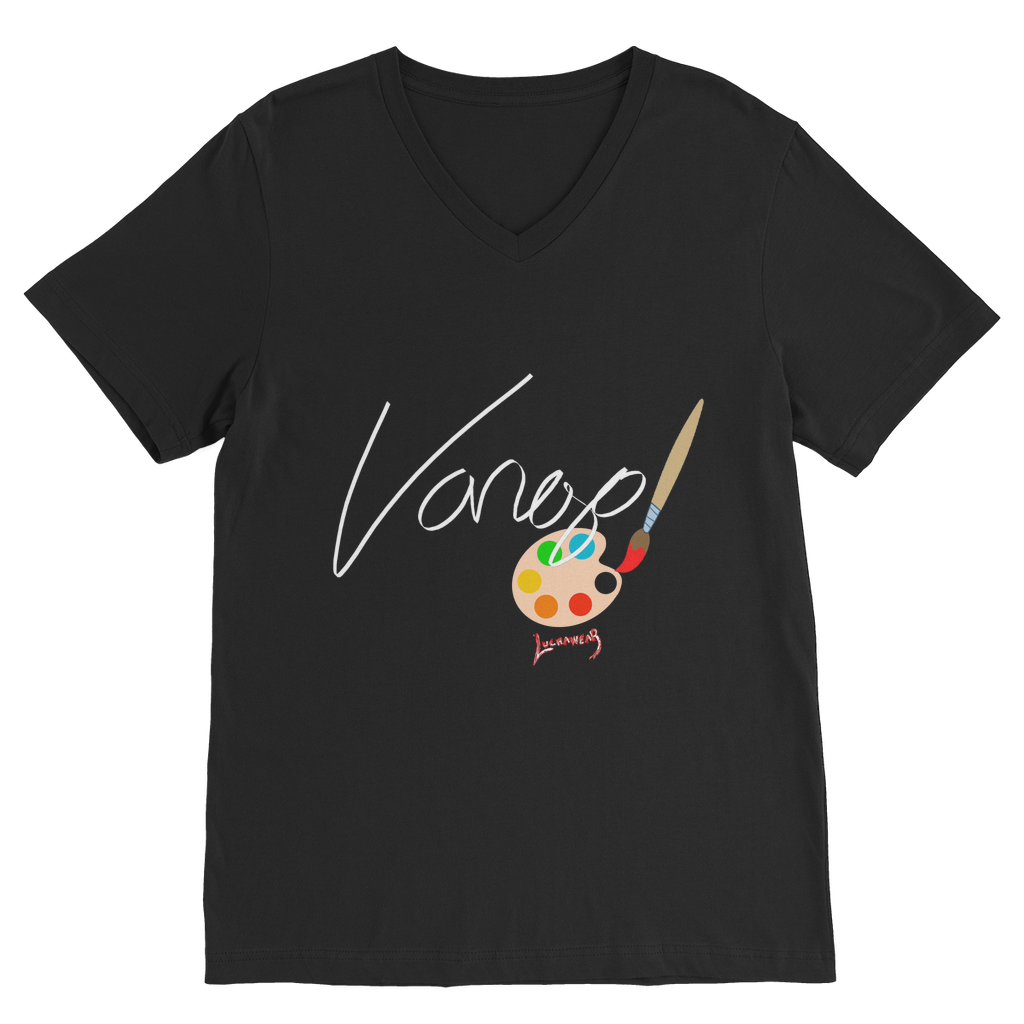 Aerial Van Go (USA) "Siggy" V Neck Tee