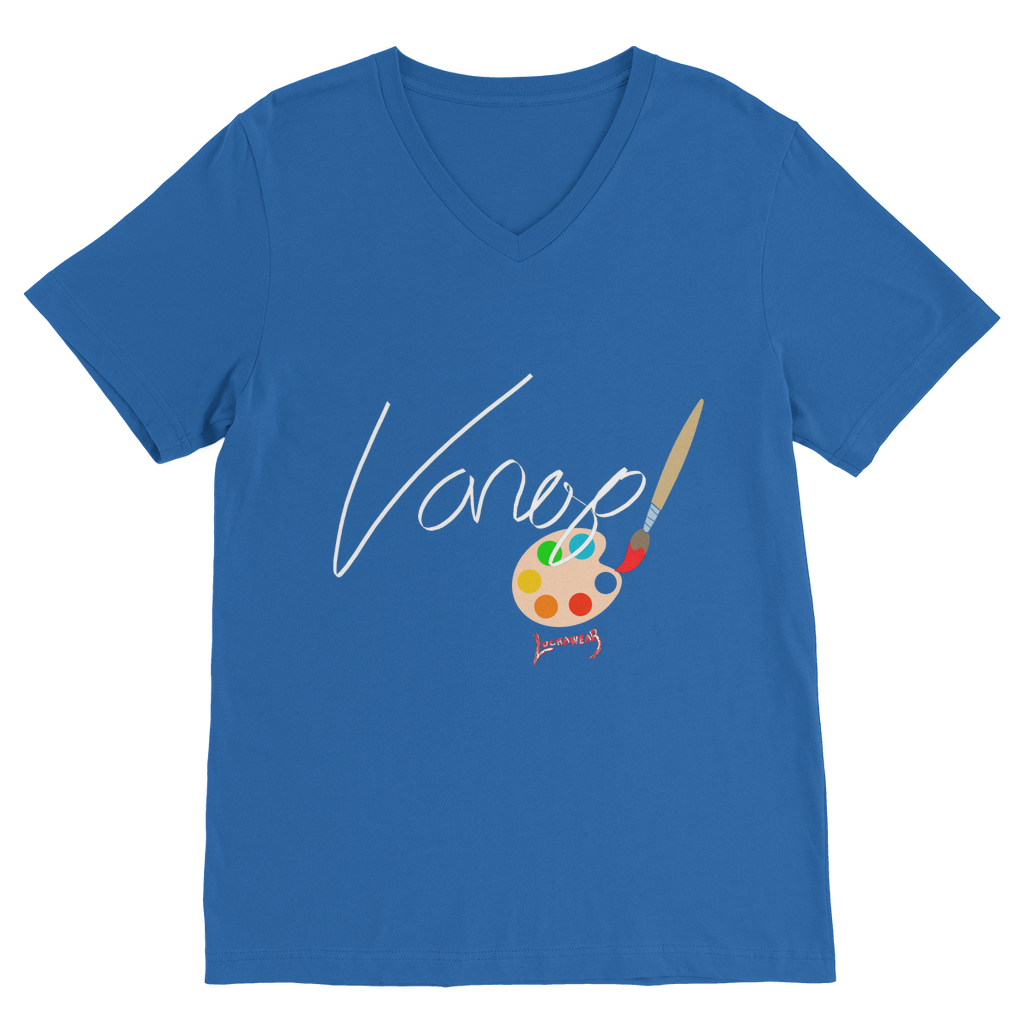 Aerial Van Go (USA) "Siggy" Unisex V Neck Tee