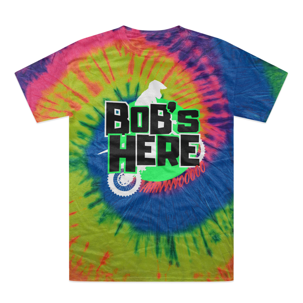 "Bob's Here" Bobby Flaco - USA Tie-Dye T-Shirt