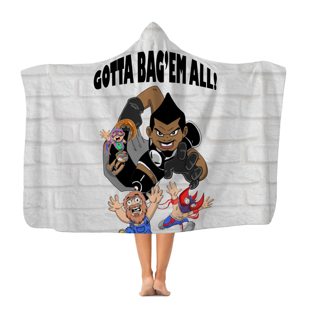 MR. Grim "Gotta Bag Em All" Hooded Blanket