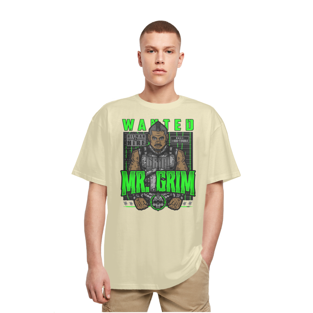 MR. Grim "Wanted" Heavy Oversized T-Shirt