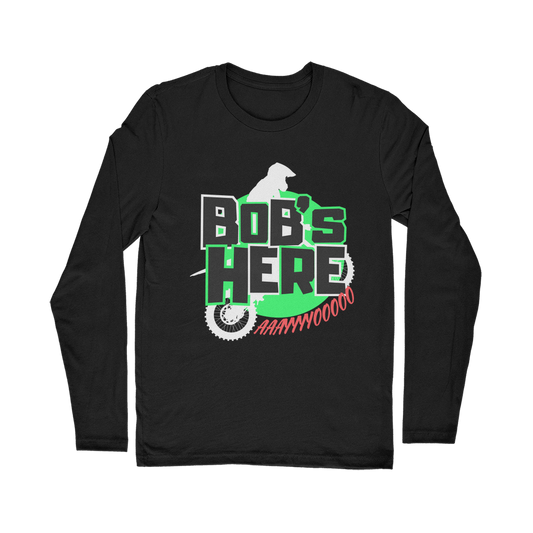 "Bob's Here" Bobby Flaco - USA Unisex Long Sleeve Tee