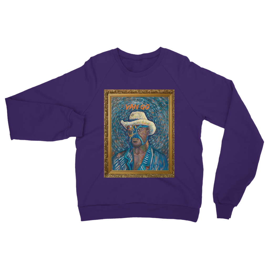 "Self Portrait" - Aerial Van Go (USA) Unisex Sweatshirt