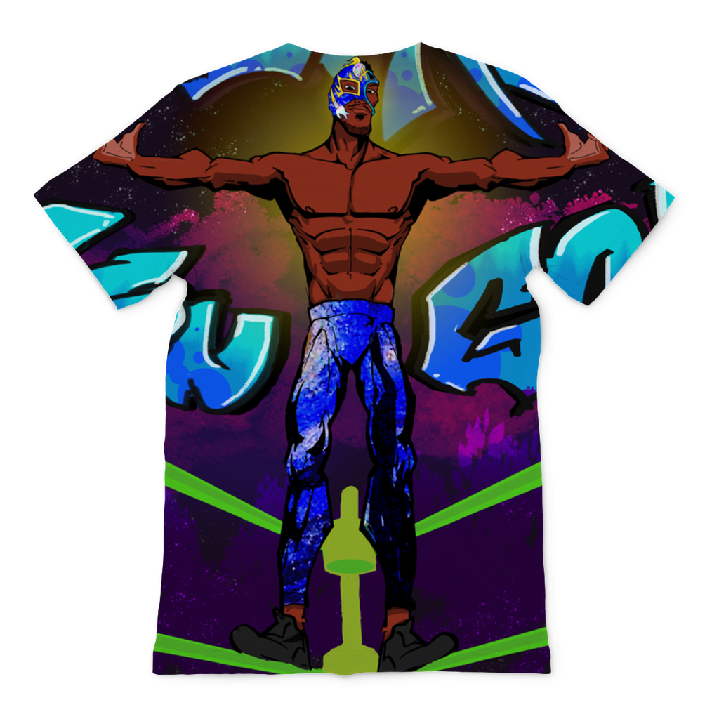 "Art Redeemer" - Aerial Van Go (USA) Premium Unisex Tee