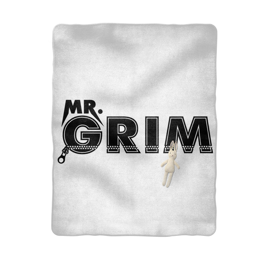 MR. Grim "Zipped Up" Baby Blanket