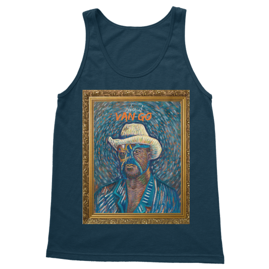 "Self Portrait" - Aerial Van Go (USA) Women's Wear Tank Top