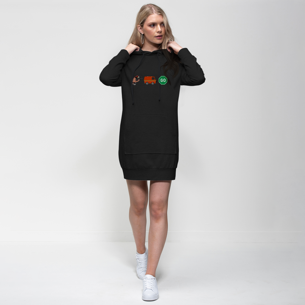 "You Can't Stop" Aerial Van Go - USA Premium Hoodie Dress