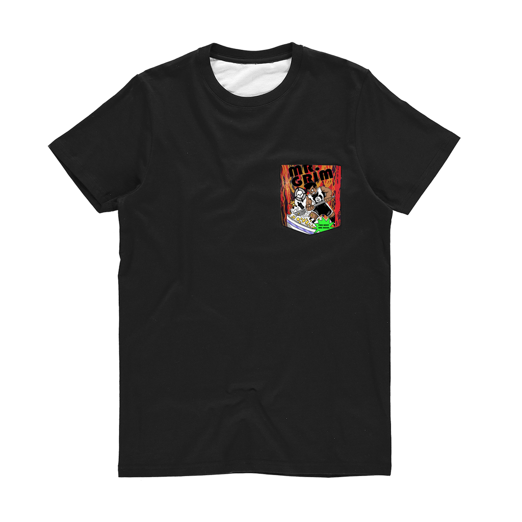 MR. Grim "Special Cereal" (USA) Unisex Pocket Tee