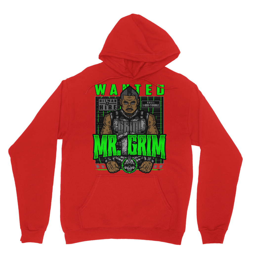 MR. Grim "Wanted" Pullover Hoodie